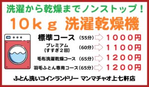 10Kg洗濯乾燥機